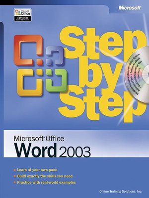 cover image of Microsoft&#174; Office Word 2003 Step by Step